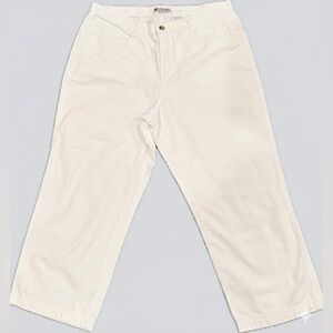 Columbia white Capri jeans  size 12